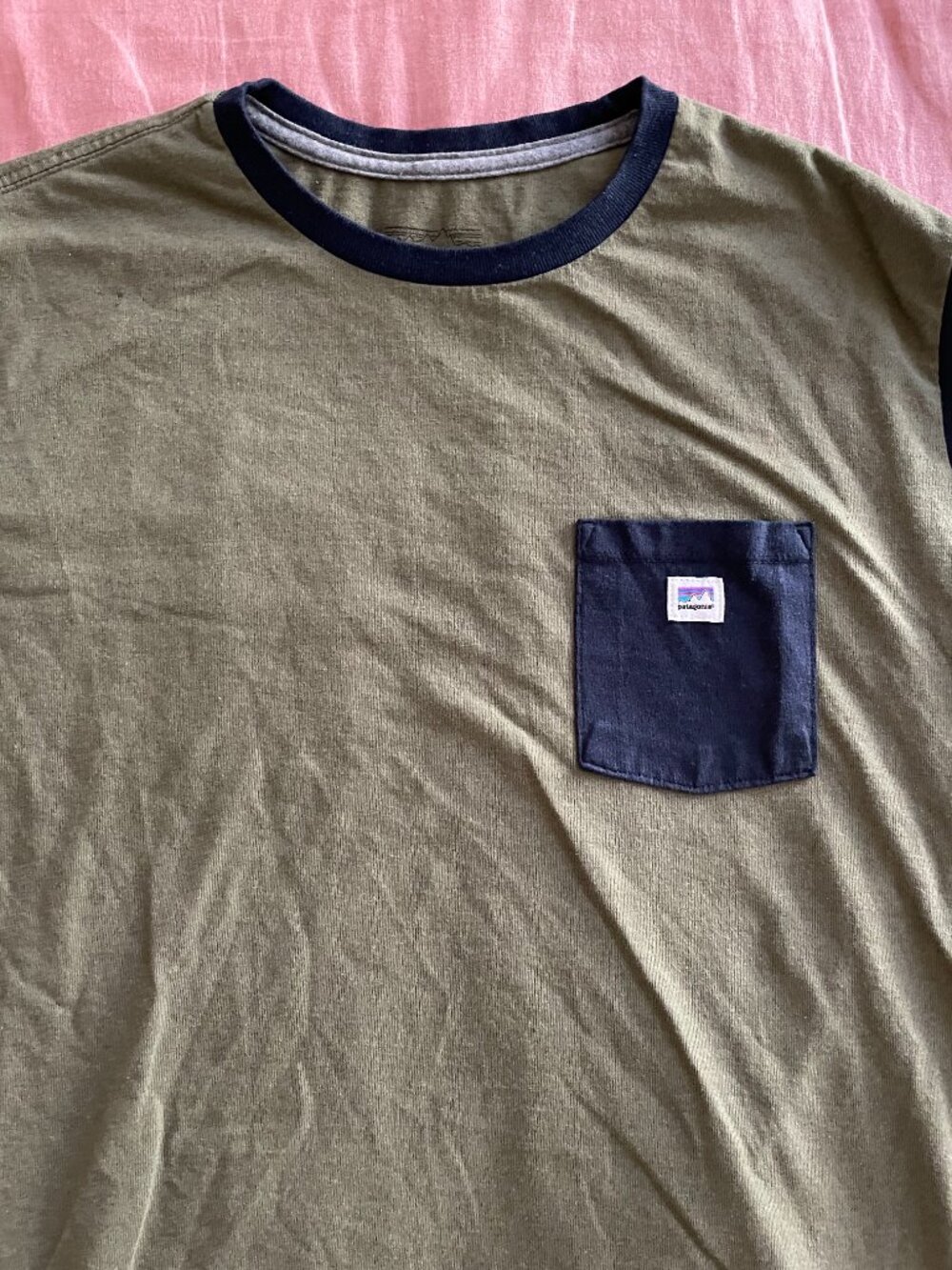 Patagonia Two Tone 'Responsibiliti-Tee' Unisex T-Shirt - Size L - Picture 3 of 9